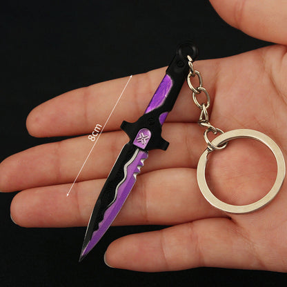 VCT LOCKIN Knives Keychains 9cm Valorant