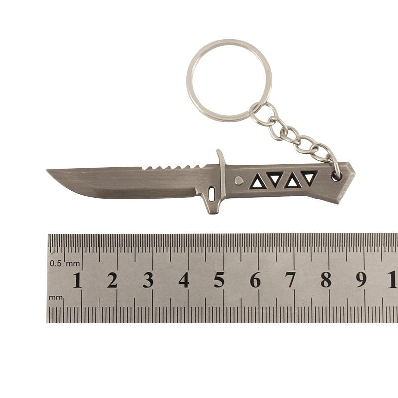 Valorant miniature Xenohunter knife keychain 9cm