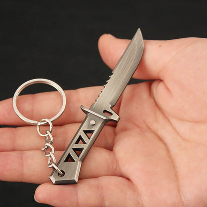 Valorant miniature Xenohunter knife keychain 9cm