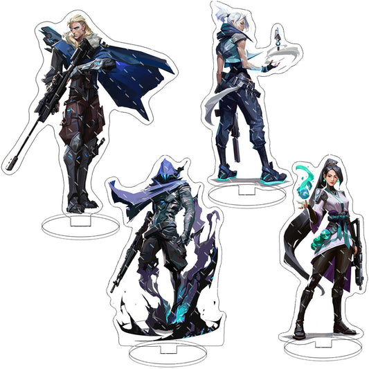 Acrylic Characters Valorant Sage Killjoy Jett Sova Cypher Raze