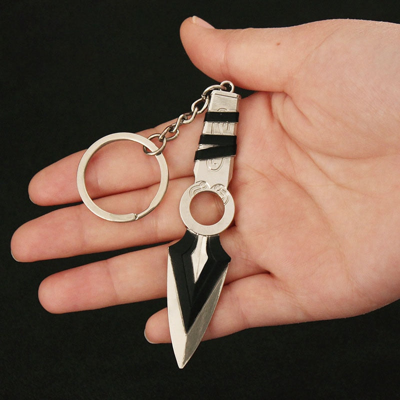 Kunai Jett Adaga Chaveiro Miniatura Valorant