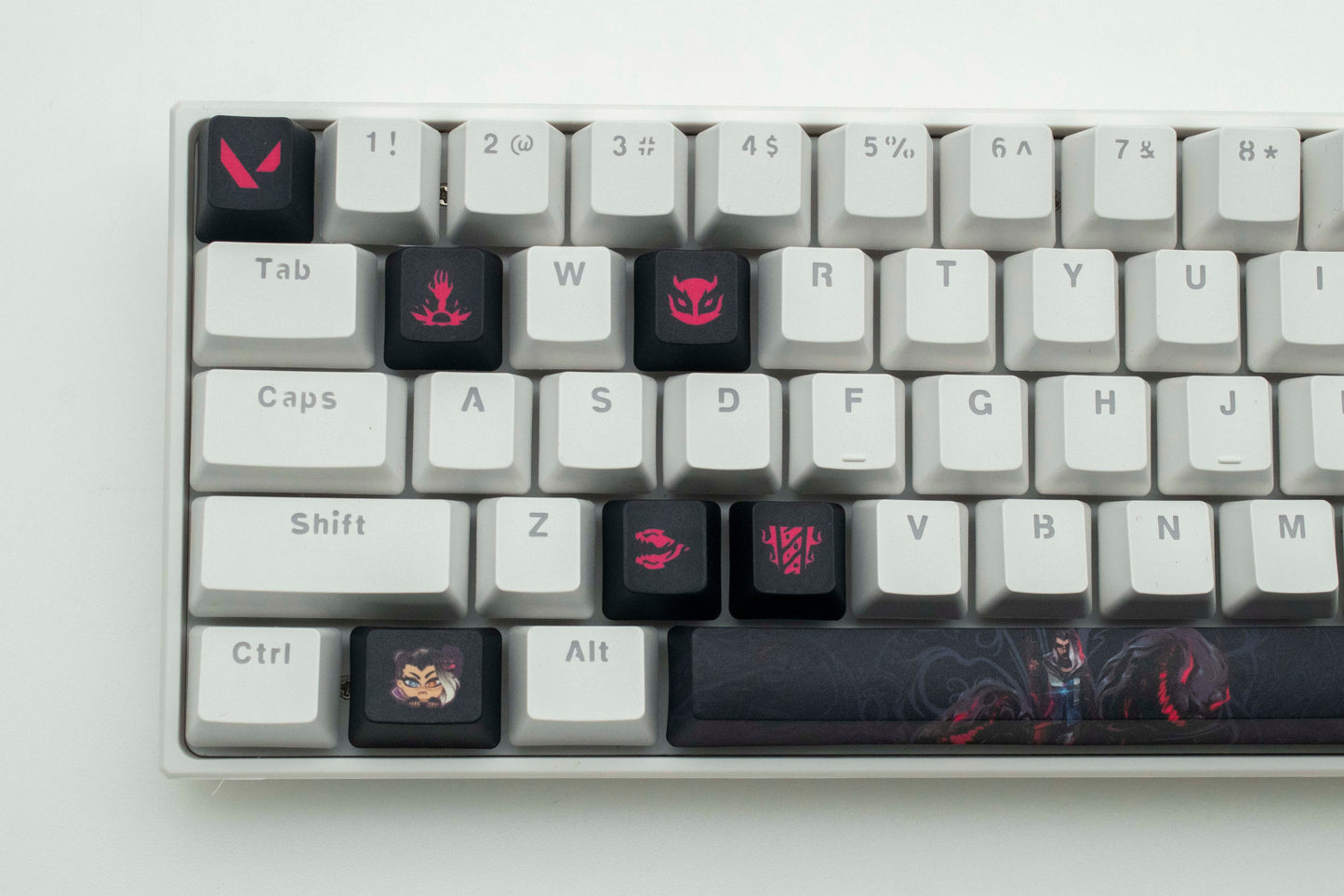 Valorant custom keycaps 10keys PBT dye keys