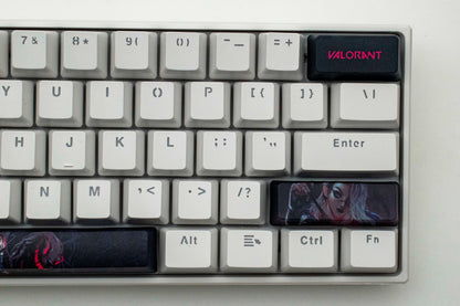 Valorant custom keycaps 10keys PBT dye keys