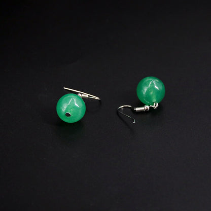 Earrings Sage Cosplay Crystal Green Valorant