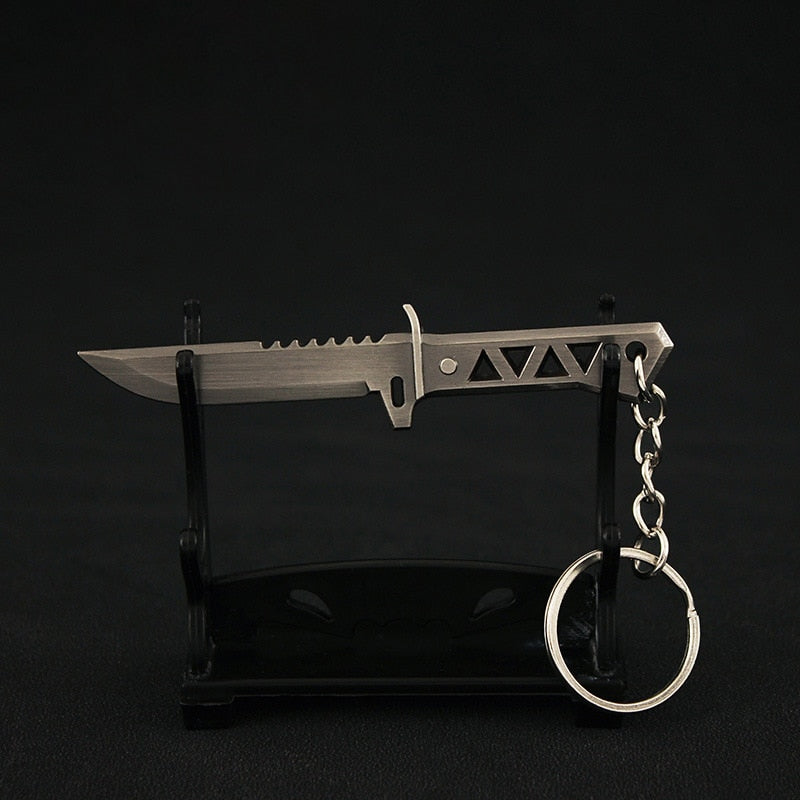 Valorant miniature Xenohunter knife keychain 9cm