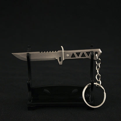 Valorant miniature Xenohunter knife keychain 9cm