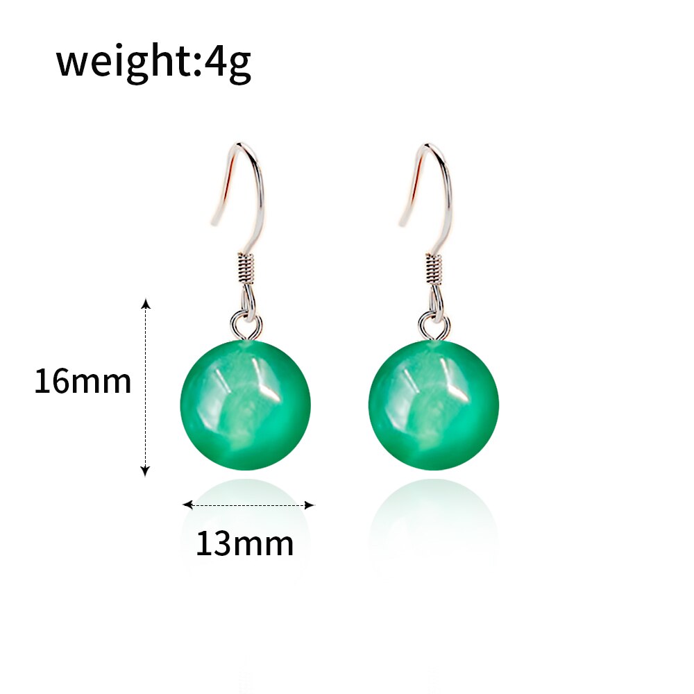 Earrings Sage Cosplay Crystal Green Valorant